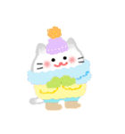 ほぼ文字無し日々の暮らし 猫 修正版（個別スタンプ：32）