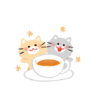 ほぼ文字無し日々の暮らし 猫 修正版（個別スタンプ：34）