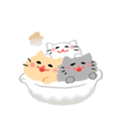 ほぼ文字無し日々の暮らし 猫 修正版（個別スタンプ：36）
