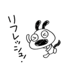 犬のバウピーの息抜き言葉（個別スタンプ：29）