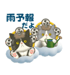 ハチワレコンビのまいにち便り♡夏ver（個別スタンプ：21）