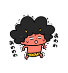 泣きむしおにちゃん打たれ弱い（個別スタンプ：1）