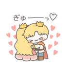 【カップル】恋する王子様（個別スタンプ：10）