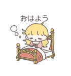 【カップル】恋するお姫様（個別スタンプ：1）