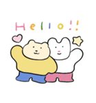 毎日送りやすい！ゆるくやさしいものたち（個別スタンプ：2）