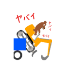 働くクルマと働くクマ【静止画】（個別スタンプ：5）