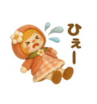羊毛フェルト♡苺ちゃんとクマさん（個別スタンプ：30）