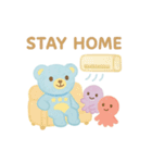 空色のくま。4（夏）（個別スタンプ：8）