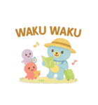空色のくま。4（夏）（個別スタンプ：30）