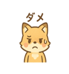 元気いっぱいキツネあいさつスタンプ（個別スタンプ：27）
