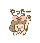 ひらひらリボンの さくらこ 毎日あいさつ（個別スタンプ：39）
