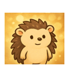 キラキラとげのハリネズミ@SFW（個別スタンプ：6）