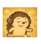 キラキラとげのハリネズミ@SFW（個別スタンプ：12）