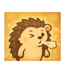 キラキラとげのハリネズミ@SFW（個別スタンプ：13）