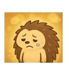 キラキラとげのハリネズミ@SFW（個別スタンプ：17）