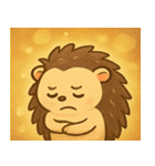 キラキラとげのハリネズミ@SFW（個別スタンプ：18）