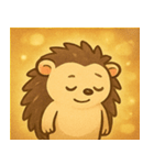 キラキラとげのハリネズミ@SFW（個別スタンプ：22）