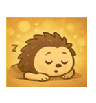 キラキラとげのハリネズミ@SFW（個別スタンプ：24）