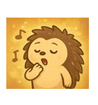 キラキラとげのハリネズミ@SFW（個別スタンプ：25）