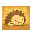 キラキラとげのハリネズミ@SFW（個別スタンプ：30）