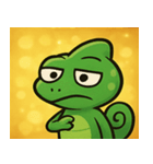 キラキラいろどりカメレオン@SFW（個別スタンプ：26）
