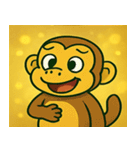 キラキラきばのワニ@SFW（個別スタンプ：14）