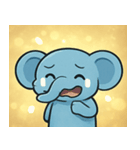 キラキラきばのゾウ@SFW（個別スタンプ：1）