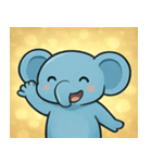 キラキラきばのゾウ@SFW（個別スタンプ：6）