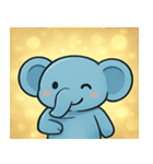 キラキラきばのゾウ@SFW（個別スタンプ：7）