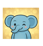 キラキラきばのゾウ@SFW（個別スタンプ：8）