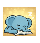 キラキラきばのゾウ@SFW（個別スタンプ：10）