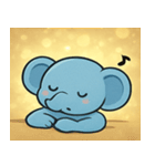 キラキラきばのゾウ@SFW（個別スタンプ：11）