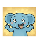 キラキラきばのゾウ@SFW（個別スタンプ：13）