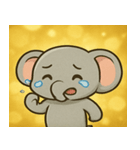 キラキラきばのゾウ@SFW（個別スタンプ：18）