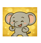 キラキラきばのゾウ@SFW（個別スタンプ：21）