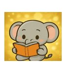 キラキラきばのゾウ@SFW（個別スタンプ：26）