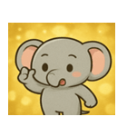 キラキラきばのゾウ@SFW（個別スタンプ：30）