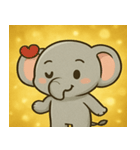 キラキラきばのゾウ@SFW（個別スタンプ：31）