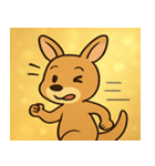 キラキラぽっけのカンガルー@SFW（個別スタンプ：6）