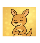 キラキラぽっけのカンガルー@SFW（個別スタンプ：11）