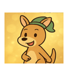 キラキラぽっけのカンガルー@SFW（個別スタンプ：12）