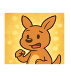 キラキラぽっけのカンガルー@SFW（個別スタンプ：25）