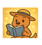 キラキラぽっけのカンガルー@SFW（個別スタンプ：27）