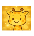 キラキラなが～いキリン@SFW（個別スタンプ：1）