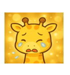 キラキラなが～いキリン@SFW（個別スタンプ：4）