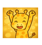 キラキラなが～いキリン@SFW（個別スタンプ：5）