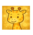 キラキラなが～いキリン@SFW（個別スタンプ：6）