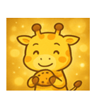 キラキラなが～いキリン@SFW（個別スタンプ：10）