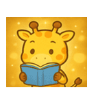 キラキラなが～いキリン@SFW（個別スタンプ：11）