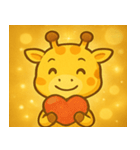 キラキラなが～いキリン@SFW（個別スタンプ：15）
